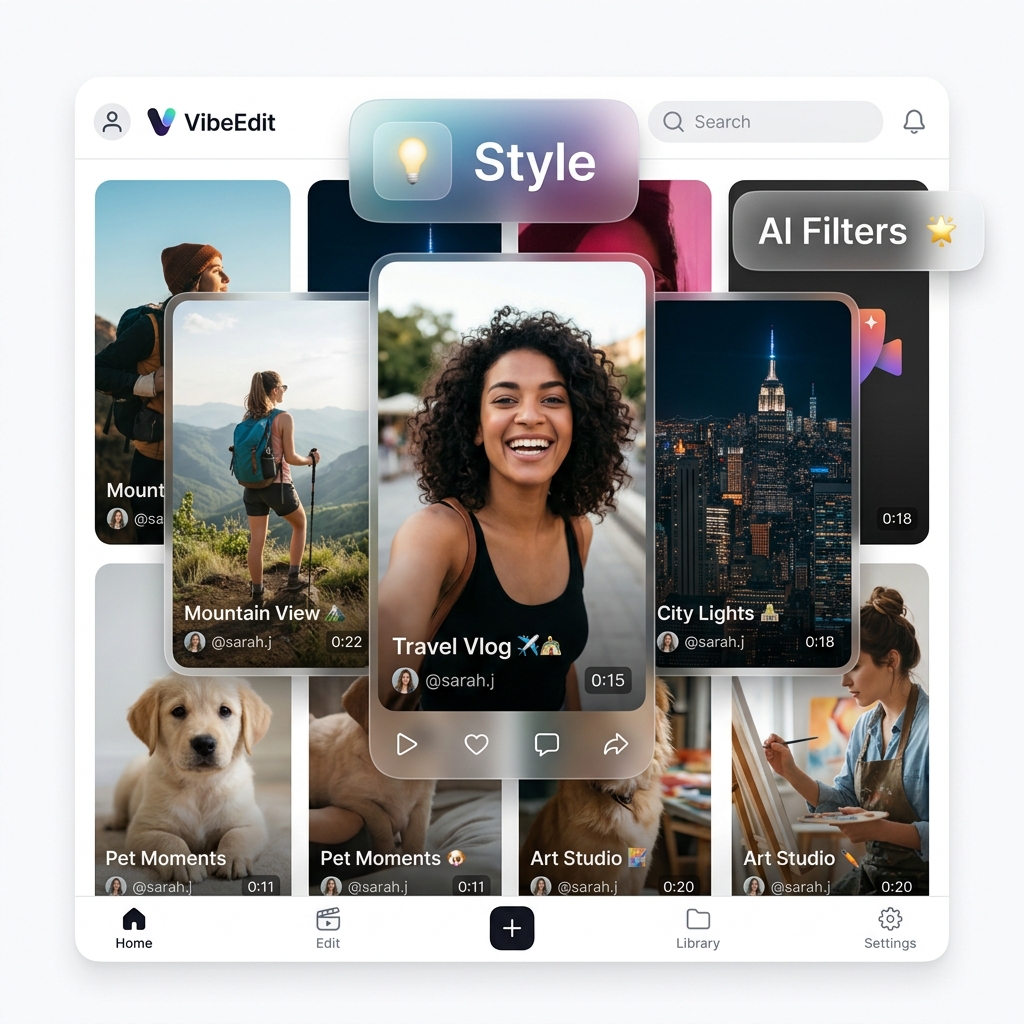 AI Caption & Styling Options